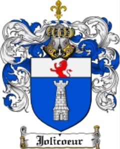 Jolicoeur Surname Coat of Arms