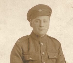 Eddie Jolicoeur served in the Canadian Army Medical Corps in WW1.